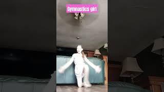 gymnastics girl on the whole world