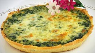 ÇITIR ÇITIR ISPANAKLI KİŞ TARİFİ  ISPANAKLI TART NASIL YAPILIR