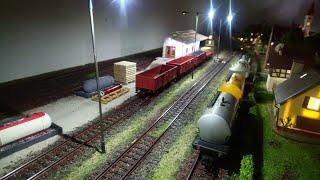 Neue Lampen am Güterschuppen Bauvideo Anlage 1Let´s Modellbahn