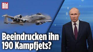 Das passiert wenn Putin Deutschland angreifen würde  Übung Air Defender 23