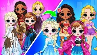 OMG Disney Princess Clothes Are Dirty They Will Change into Beautiful New Outfits