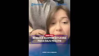 VIDEO MESRA Rebecca Klopper dan Fadly Faisal Tersorot Dituding Pakai Baju Baju Backless Tanpa Bra