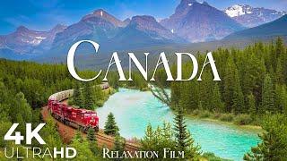 Canadas Nature 4K - Relaxation Film with Peaceful Relaxing Music - Video UltraHD
