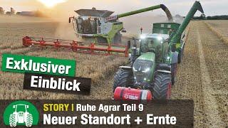 Ruhe Agrar Teil 9 Getreideernte und Ackerbau  Parmen & Beenz  Neuheiten von Claas Fendt u. Vredo