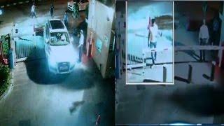 CCTV Video Super Thief Steals Audi Car from a 5-Star Hotel