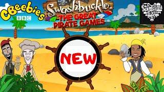 CBEEBIES SWASHBUCKLE the great pirate games NEW full game