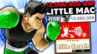 This is what a 12000000 GSP Little Mac looks like in Elite Smash