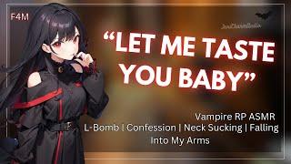 ASMR  Desperate Vampire Wants To Make You Like Her  Neck Sucking L-Bomb ASMR
