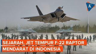 Pertama dalam Sejarah Jet Tempur Siluman F-22 Raptor Akan Mendarat di Indonesia