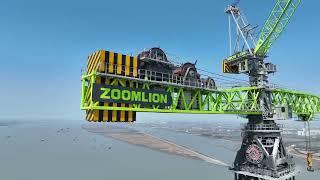 The World’s 1st over 10000 ton meter Tower Crane- Zoomlion 12000-450
