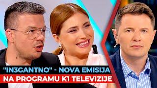 In3gantno - nova emisija na programu K1 televizije  Tijana Prica i Ognjen Nestorović  URANAK1