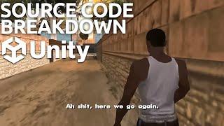GTA San Andreas Source Code Breakdown - Unity