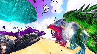 Primal Fear Bosses VS Primal Fear Colossuses  ARK Mod Battle Ep.133