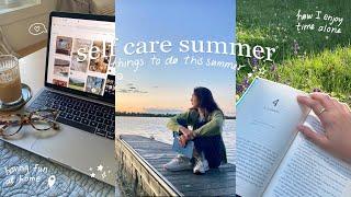 things to do this summer alone or with friends  self care summer vlog