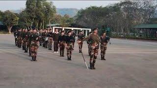 Basic Training 🫡ASSAM RIFLE WOMEN Pipe Band Team