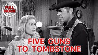 Five Guns To Tombstone  English Full Movie  Western