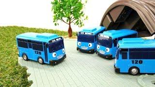 Видео для детей — Автобус Тайо и его двойники