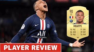 MBAPPE 90 PLAYER REVIEW  FIFA 21 ULTIMATE TEAM