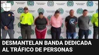 Desmantelan banda dedicada al tráfico de migrantes en Colombia ocho personas fueron capturadas