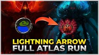 PoE 3.22 - Lightning Arrow Deadeye Full Atlas Clear - EaterExarch in 8h15m