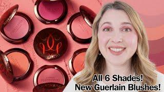 GUERLAIN Terracotta Blushes  All 6 Shades Swatched + Comparisons w Tom Ford Gucci Sisley & More