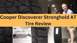 Cooper Discoverer Stronghold AT Tire Review  Cooper Tire Review
