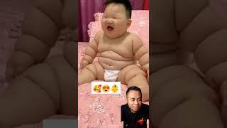 Bayi lucu gemuk tertawa ngakak lucu sekali #shorts #funnyshorts #funnyvideos