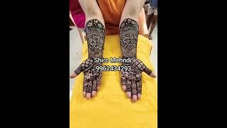 Bridal Mehndi  Full Hand wedding Mehendi  Hand Mehandi designs Maruthani designs  Henna designs