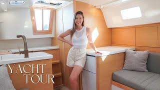 $60000 Modern Yacht Tour REVEAL OF OUR NEW BOAT