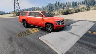 Cars vs Speed bumps #59 - BeamNG Drive  beamng-cars TV