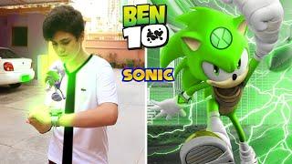 Ben 10 Transforming into Modern Sonic The Hedgehog  Fan Made Short Film