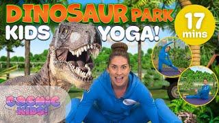 Dinosaur Yoga for Kids Dinosaur Park  A Cosmic Kids Yoga Adventure