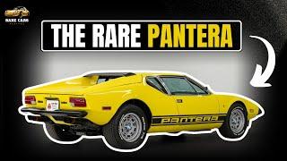 De Tomaso Pantera The Ferrari Killer You Never Knew Existed  The Rare V8 Monster