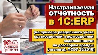 Настраиваемая отчетность в 1СERP