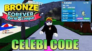 NEW LEGENDARY CODE IN POKEMON BRICK BRONZE  Project Bronze Forever  PBB PBF