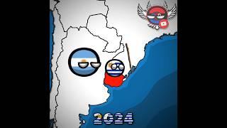 Uruguays History   #countryballs #uruguay #history #education #shorts