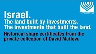 Historical share certificates from the private collection of David Matlow.