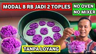 KUE LEBARAN UNIK TANPA PERALATAN CANGGIH MODAL 8RB RUPIAH JADI 2 TOPLES CUKUP PAKAI TUTUP RICECOOKER