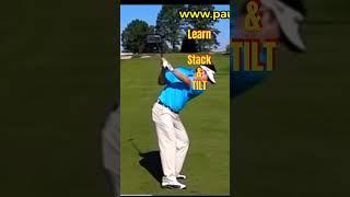 LEARN STACK and TILT #diy #golfer #tips #golf #power #champion #pure #tgm #swing #golftips
