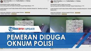 Pemeran Pria di Video Mesum Dalam Ruang Isolasi Diduga Oknum Polisi Ada 2 Tersangka Ditahan