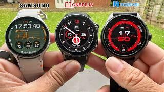 Samsung Galaxy Watch 7 vs OnePlus Watch 2 vs Ticwatch Pro 5 Enduro Which one to buy?