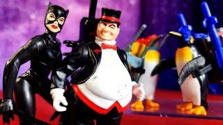 History of 1992 Penguin & Catwoman BATMAN RETURNS Action Figures