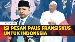 Berkunjung ke Indonesia Ini Pesan Paus Fransiskus Penting Menjaga Dialog Antar Iman