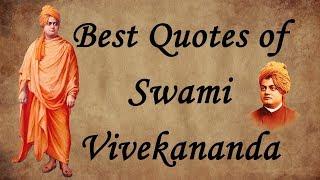 Swami Vivekananda Quotes in English  Inspirational Quotes  Best  Thought of the Day  Status