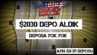 $2030 depo aldık depoda yok yok