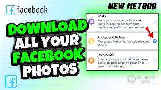 How to Download all your Facebook photos on LaptopPC 2024