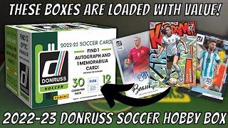 BEST VALUE SOCCER BOX ON THE MARKET 2022-23 Donruss Soccer Hobby Box