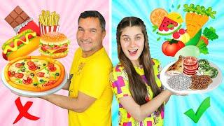 Learn Eat Healthy Food for Kids  Mileninha