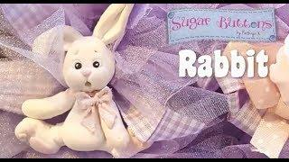 How to make an adorable rabbit using air dry clay  Perfect for Easter