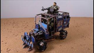 Troop Transport  Custom Mega Construx Vehicle Warhammer 40k - Ork Trukk